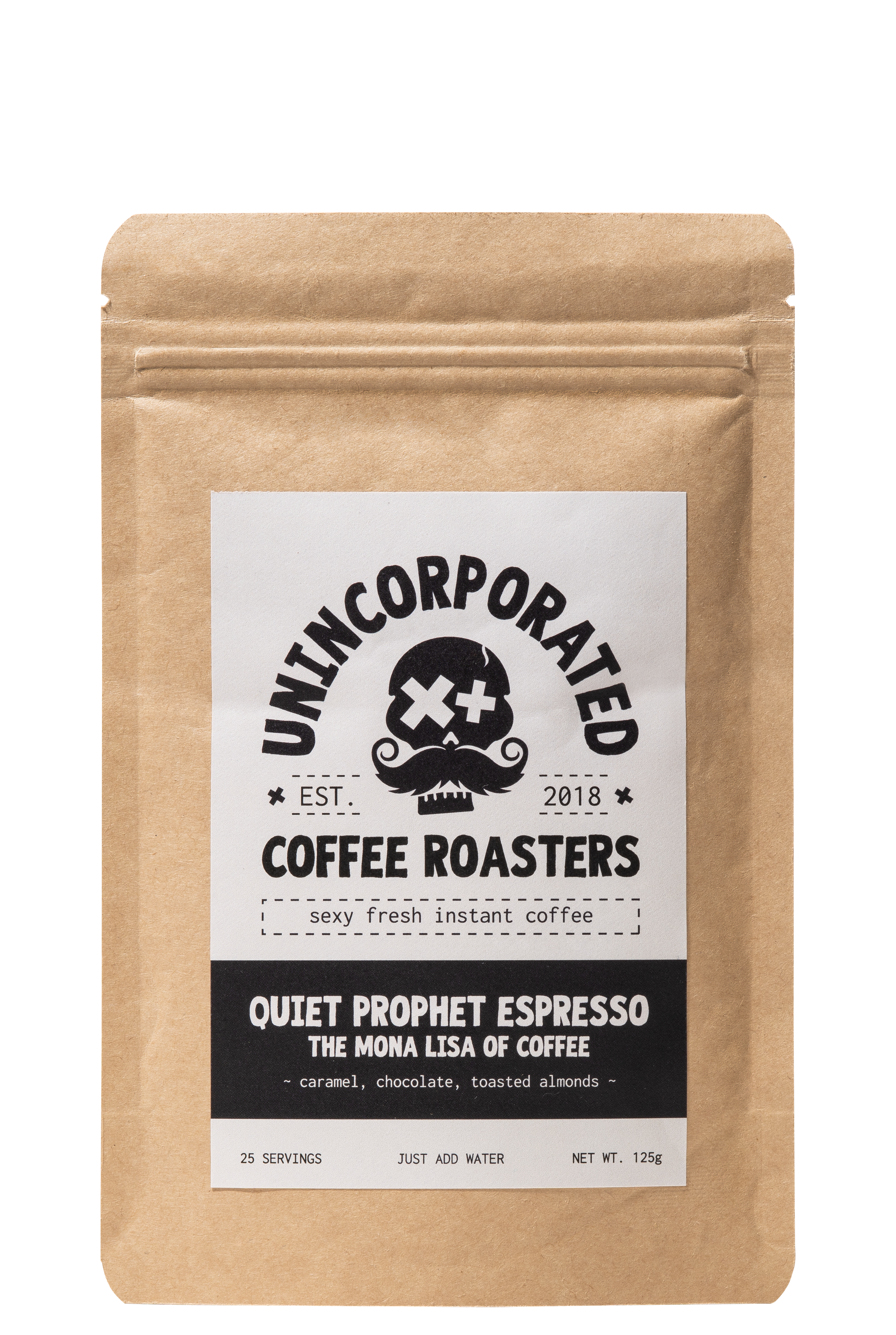 UCR Instant - Quiet Prophet Espresso - 25 Cup Pouch