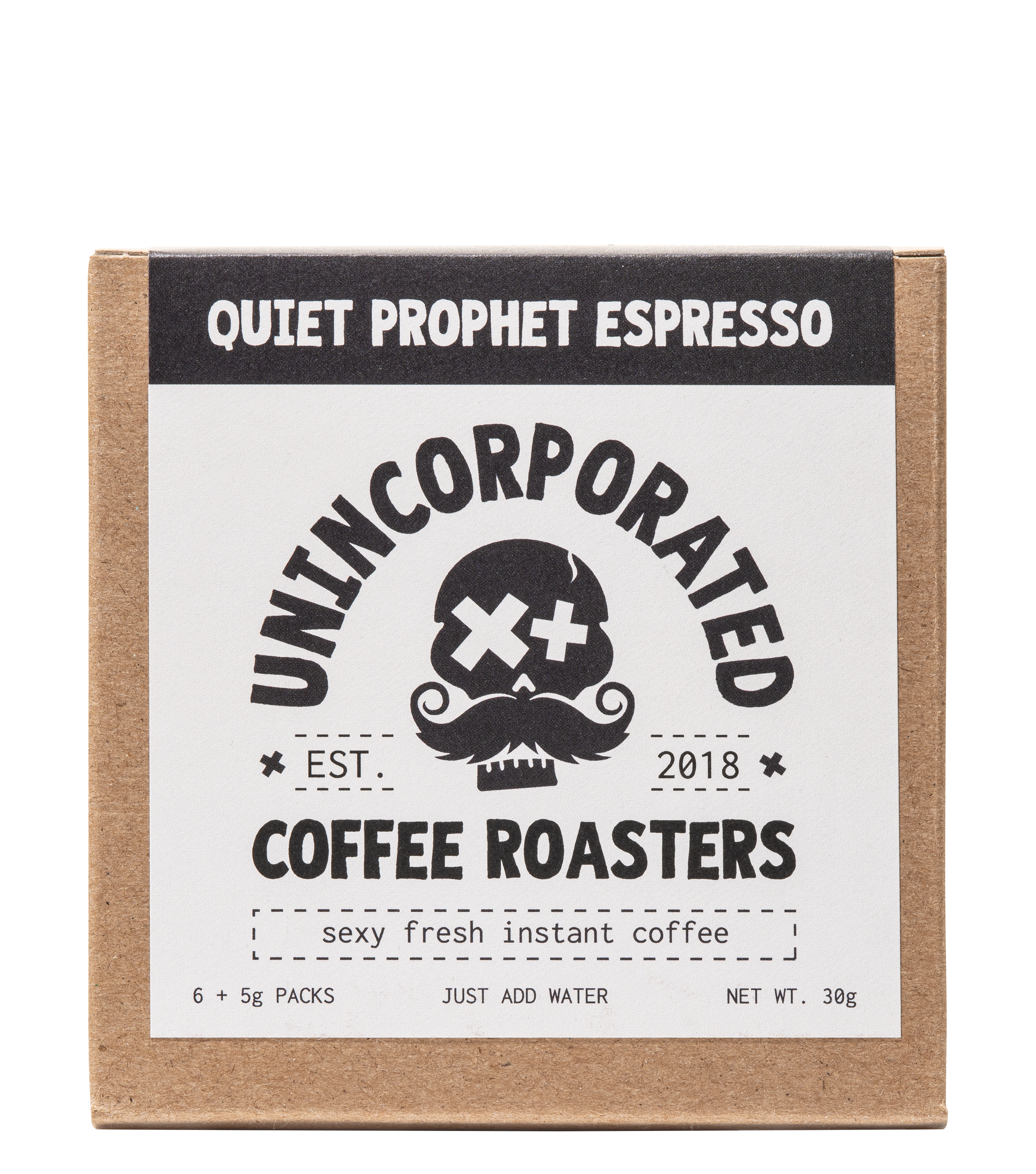 UCR Instant Coffee - Quiet Prophet Espresso - 6 Cup Box