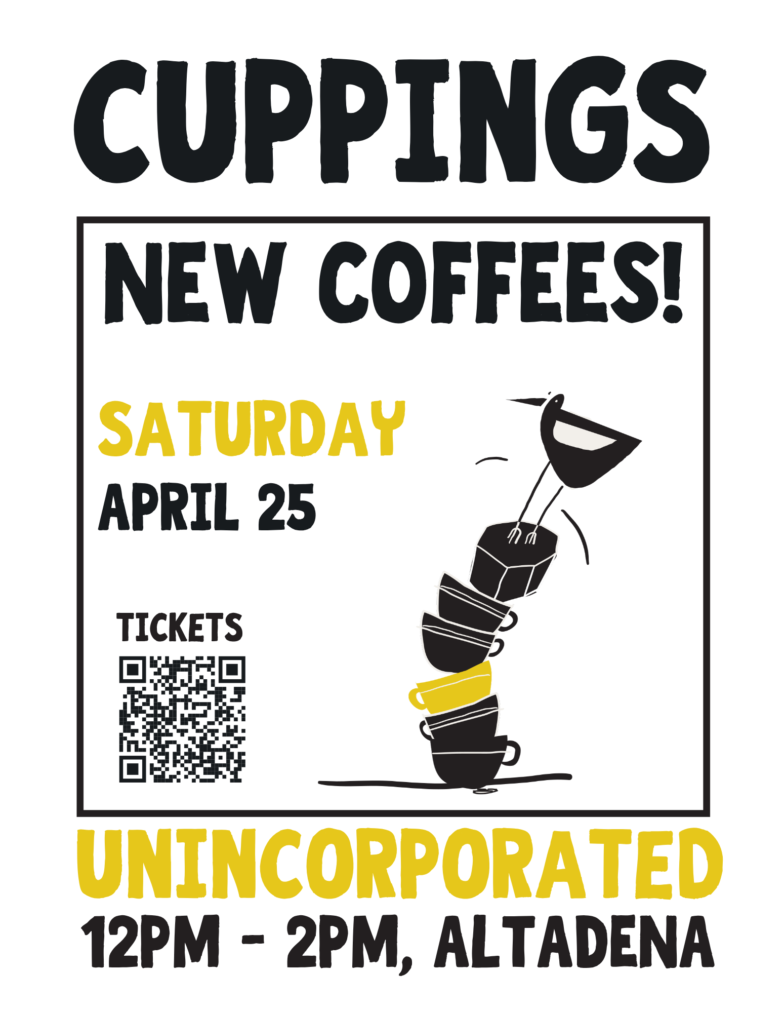 Unincorporated Cupping Experience : Saturday, April 25